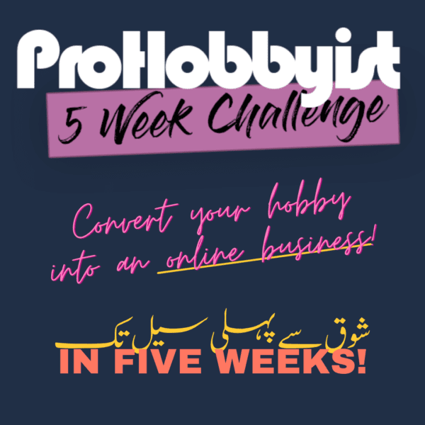 prohobbyist 5 week challenge by momekh